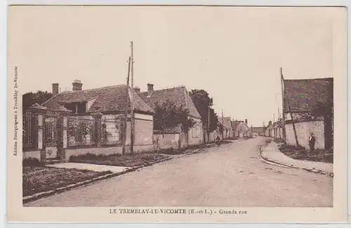 51085 Ak Le Tremblay le Vicomte Grande Rue vers 1915