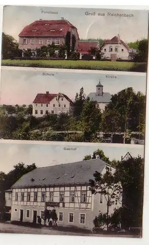 51071 Mehrbild Ak Gruß aus Reichenbach Gasthof usw. 1913