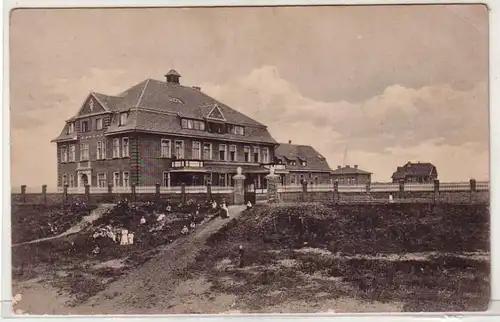 51042 Ak colonie plage sud sur Föhr enfants maison de repos "Schöneberg" vers 1920