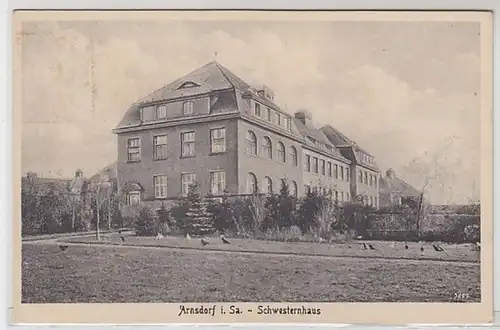 50993 Ak Arnsdorf in Sachsen Schwesternhaus um 1930