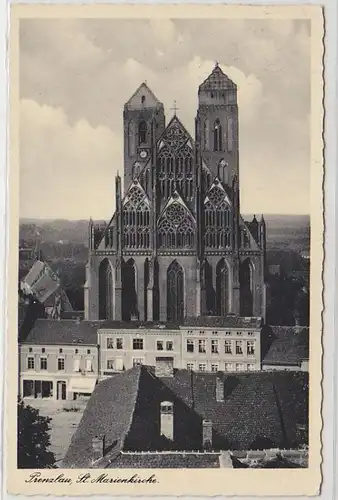 50969 Ak Prenzlau St. Marienkirche um 1940