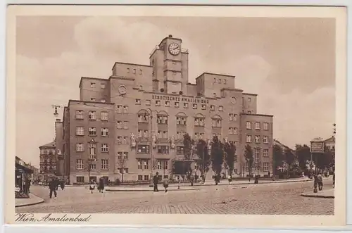 50964 Ak Wien Stadtliche Amalienbad vers 1930