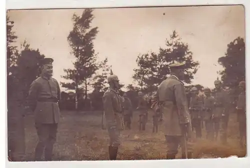 50955 Foto Ak Generalfeldmarschall von Hindenburg an der Front im 1. Weltkrieg