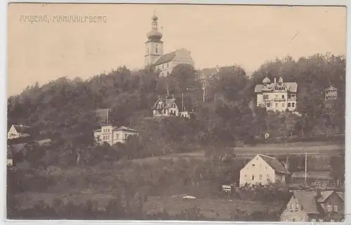 50944 Ak Amberg in Bayern Mariahilfberg 1908