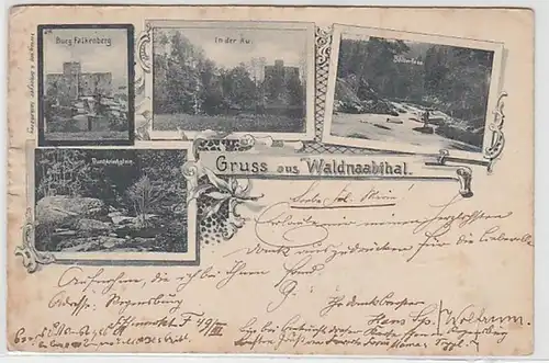 50934 Mehrbild Ak Gruß aus Waldnaabthal 1898
