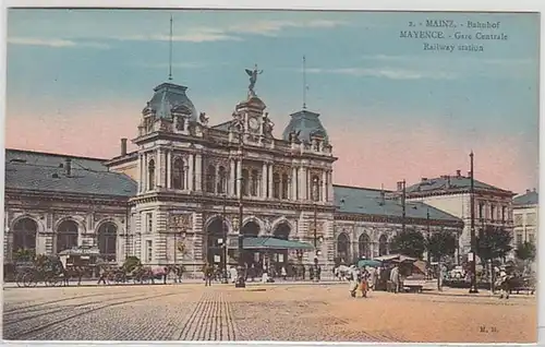 50863 Ak Mainz Gare 1927