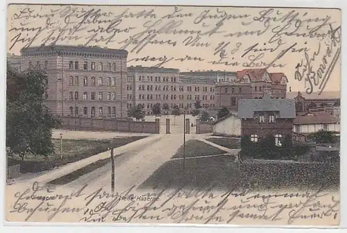 50854 Ak Giessen neue Kaserne 1909