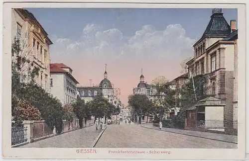 50817 Ak Giessen Frankfurterstrasse Seltersweg 1931