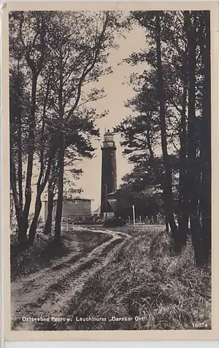 50715 Ak Mer Baltiquebad Prerow phare "Darsser Ort" vers 1930