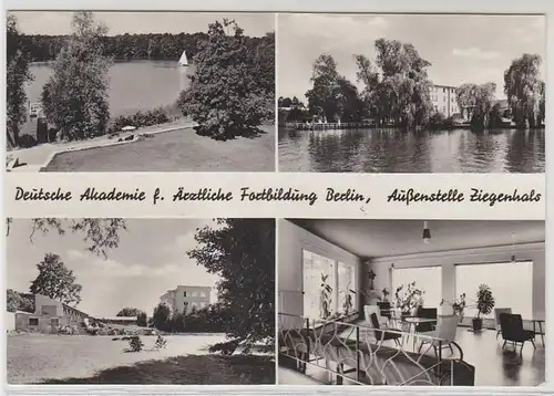 50700 Ak Deutsche Akademie für ärztliche Fortbildung Außenstelle Ziegenhals 1973