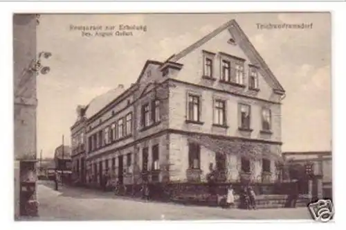 50682 Ak Teichwolframsdorf Gasthaus "Zur Relaxe" 1910