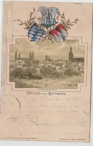 50615 Gris Ak de Bamberg Vue totale 1899