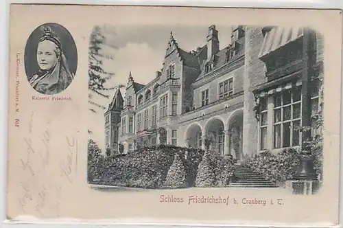 50607 Grage Ak Schloss Friedrichshof près de Cronberg i.T. 1899