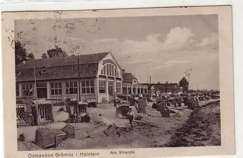 50593 Ak Balte-Bad Grömnitz in Holstein am Strand 1924