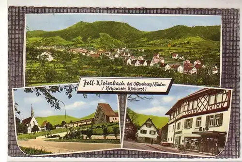 50547 Multi-image Ak Zell Weierbach près d'Offenburg Baden vers 1960