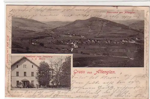 50498 Mehrbild Ak Gruß aus Altenglan Gasthaus 1904