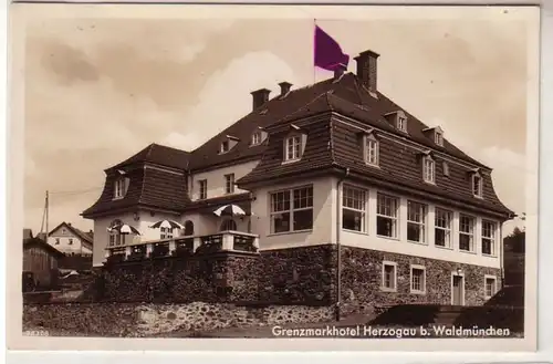 50456 Ak Grenzmarkhotel Herzogau bei Waldmünchen 1936