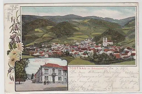 50422 Mehrbild Ak Todtnau im Schwarzwald Gasthof zum Bären 1908