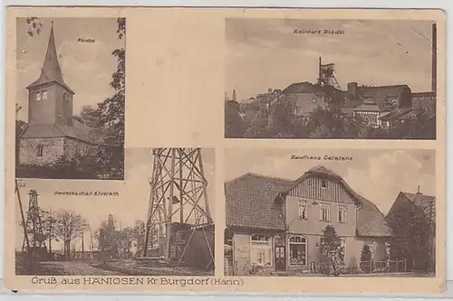 50418 Multi-image Ak Salutation en Kreis de Burgdorf (Hann.) vers 1920