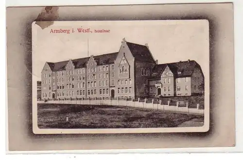 50378 Ak Arnberg en Westphalie Séminaire 1912