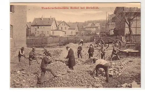 50376 Ak Wanderarbeitsstätte Bethel bei Bielefeld um 1920