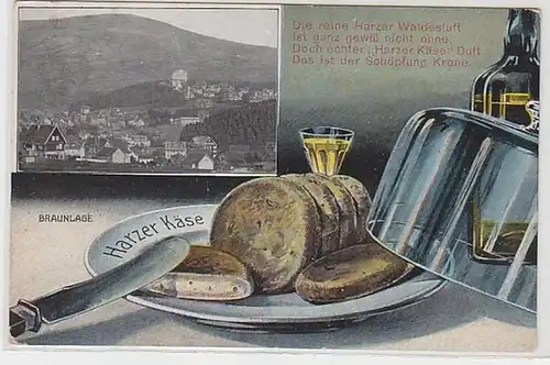 50345 Reim Ak Braunlage "Harzer Käse" 1915