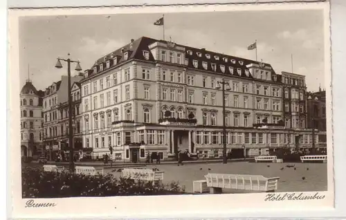 50322 Ak Bremen Hotel Columbus um 1930