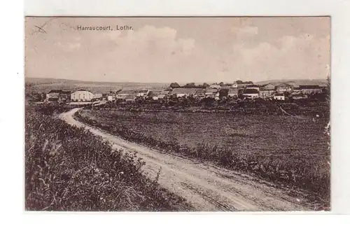 50317 Poste de terrain Ak Harrautcourt Lorraine Vue totale 1915