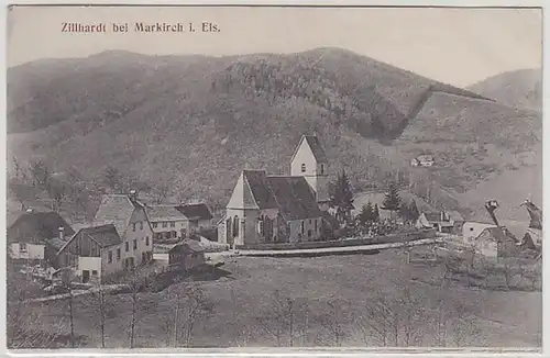 50310 Feldpost Ak Zillhardt près de Markirch en Alsace 1915