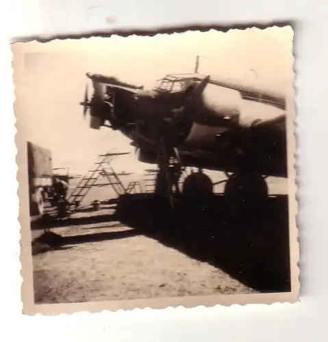 50289 Original Photo Air Contrôle moteur en Russie 1942