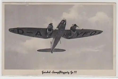 50268 Feldpost Ak Heinkel Kampfflugzeug He 111 1941