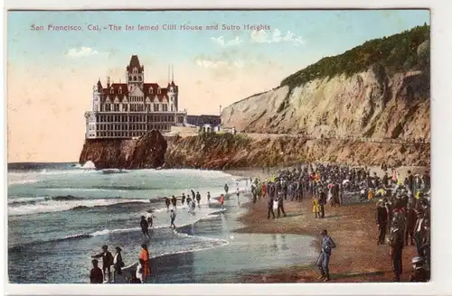 50258 Ak San Francisco California USA The far famed Cliff House um 1910
