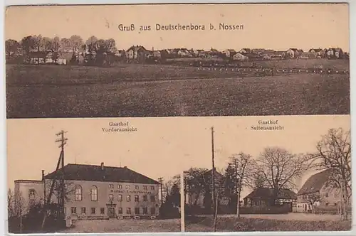 50252 Mehrbild Ak Gruß aus Deutschenbora bei Nossen 1925