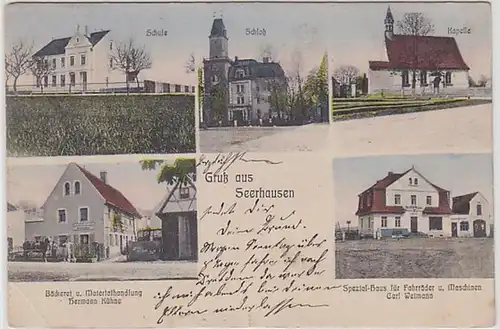 50203 Mehrbild Ak Gruss aus Seerhausen um 1910