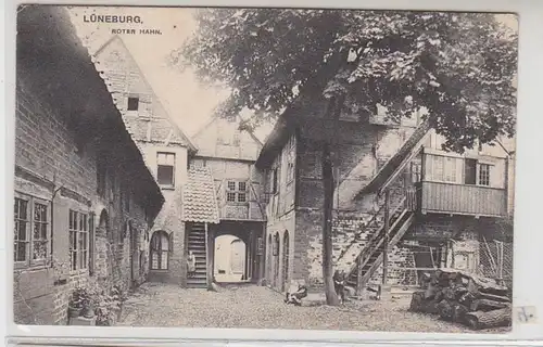 50127 Ak Lüneburg Roter Hahn 1907