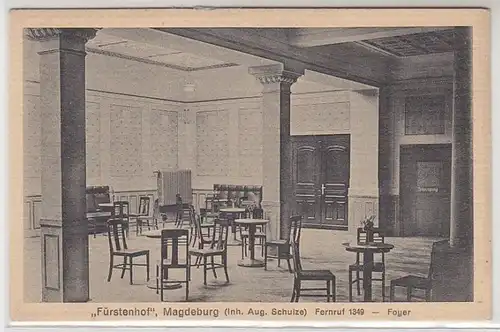 49962 Ak Magdeburg Restaurant "Fürstenhof" um 1930
