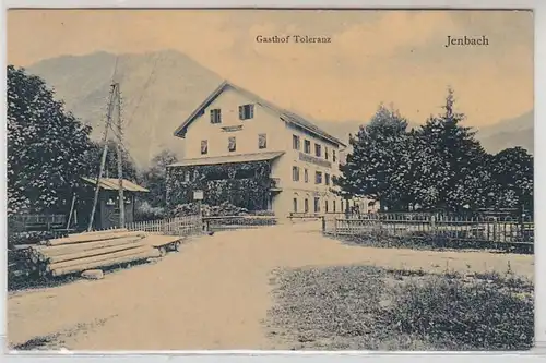 49921 Ak Jenbach Gasthof Toleranz 1913