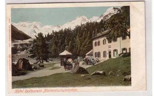 49869 Ak Hotel Restaurant Morteratgletscherum 1910