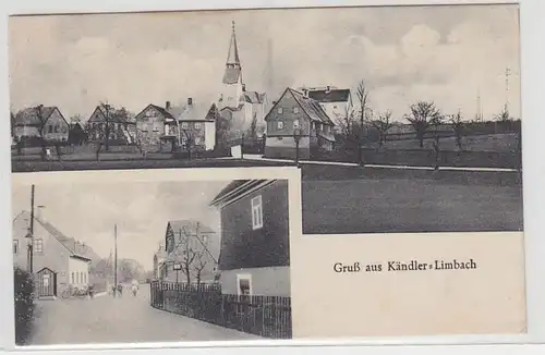 49862 Mehrbild Ak Gruss aus Kändler Limbach 1946
