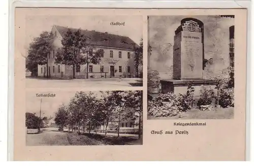 49834 Mehrbild Ak Gruß aus Peritz Gasthof usw. 1925