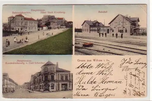 49831 Mehrbild Ak Gruß aus Wilkau in Sachsen 1910