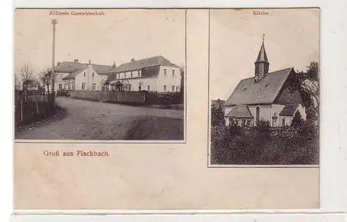 49791 Mehrbild Ak Gruß aus Fischbach Gasthof 1917