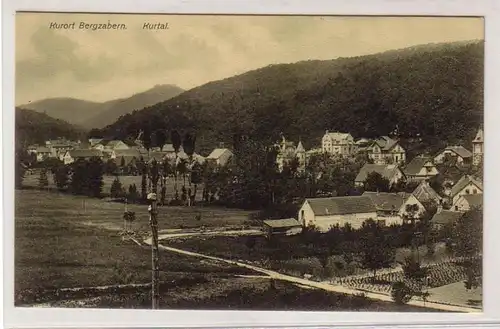 49726 Ak station thermale Bergzabern Kurtal 1908