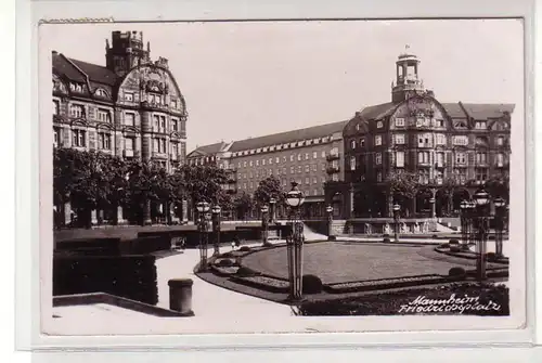 49715 Ak Mannheim Friedrichsplatz 1942