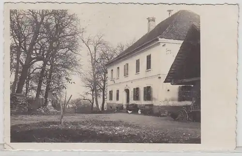 49632 Foto Ak Oberstdorf Wohnhaus 1932