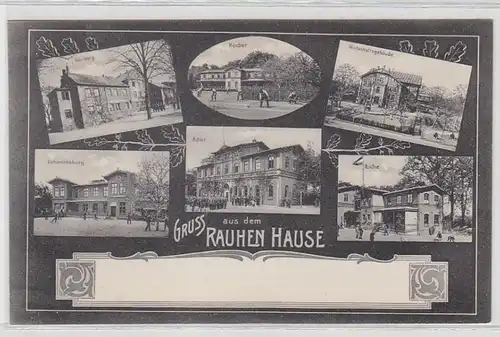 49601 Mehrbild Ak Gruss aus dem rauhen Hause um 1910