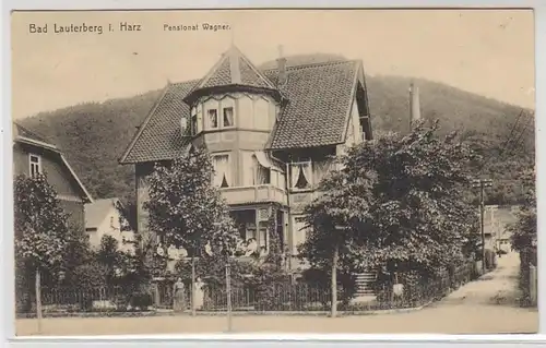 495667 Ak Bad Lauterberg au Pensionat Wagner 1917