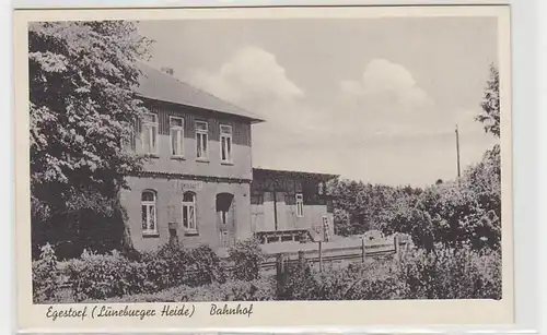 49490 Ak Egestorf (Landes de Lunebourg) Gare vers 1910