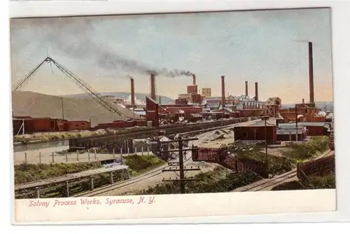 49436 Ak Syracuse N.Y. Solvay Process Works um 1910