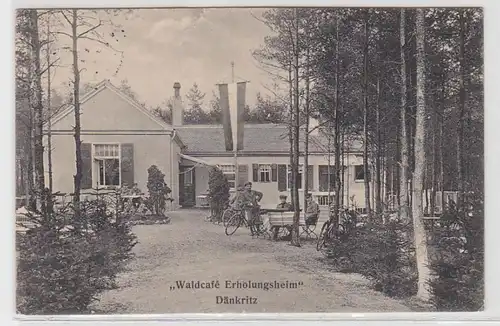 49377 Ak Dänkritz Waldcafe Erholungsheim 1916